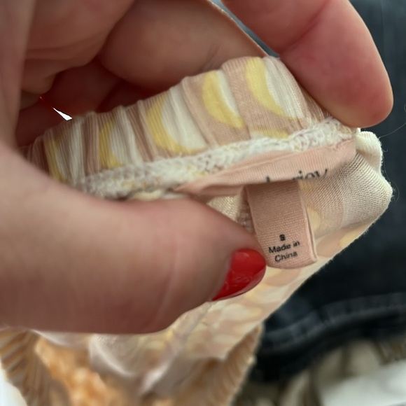 Eberjey Gisele Printed Tencel Short PJs Set in Retro Geo Oat - S - Picture 10 of 11